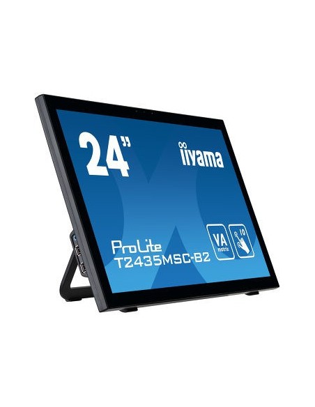 iiyama ProLite T2435MSC-B2 pantalla para PC 59,9 cm (23.6") 1920 x 1080 Pixeles Full HD LED Pantalla táctil Negro