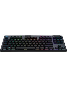 Logitech G G915 TKL teclado USB QWERTY Inglés Carbono