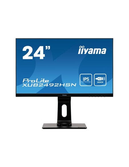 iiyama ProLite XUB2492HSN-B1 pantalla para PC 60,5 cm (23.8") 1920 x 1080 Pixeles Full HD LED Negro