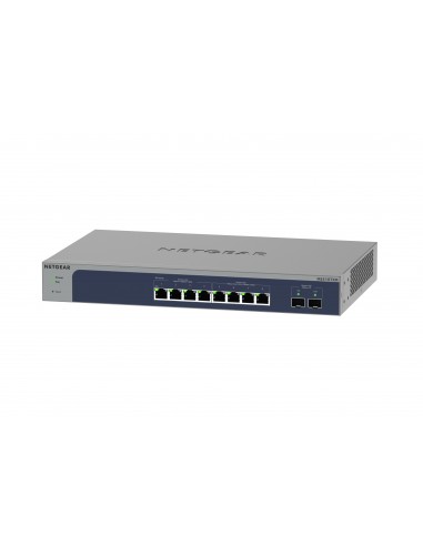NETGEAR 8-Port Multi-Gigabit 10G Ethernet Smart Switch with 2 SFP+ Ports (MS510TXM) Gestionado L2+ 10G Ethernet