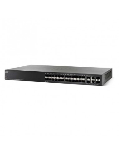 Cisco Small Business SG350-28SFP Gestionado L2 L3 Gigabit Ethernet (10 100 1000) 1U Negro