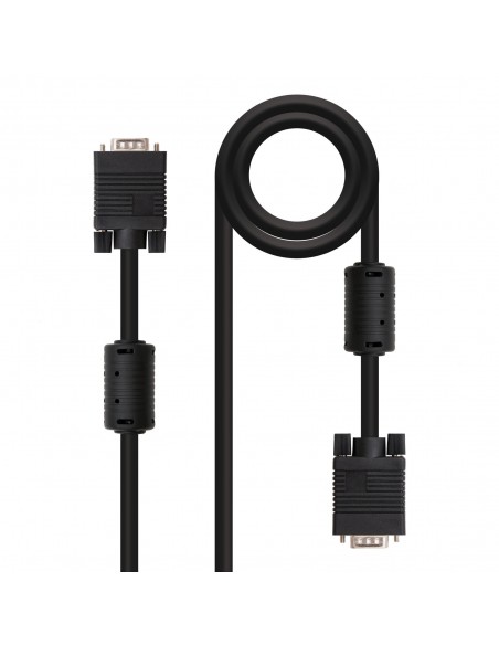 Nanocable CABLE SVGA CON FERRITA, HDB15 M-HDB15 M, 15 M Nanocable CABLE SVGA CON FERRITA, HDB15 M-HDB15 M, 15 M
