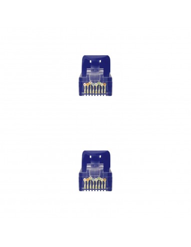 Nanocable Cable de red latiguillo RJ45 LSZH Cat.6A UTP AWG24, Azul, 2.0m