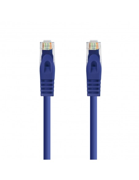 Nanocable Cable de red latiguillo RJ45 LSZH Cat.6A UTP AWG24, Azul, 2.0m