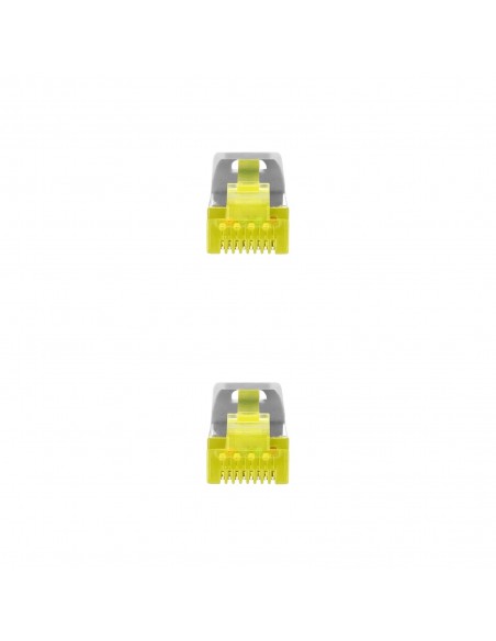 Nanocable Cable de red latiguillo RJ45 LSZH Cat.6A SFTP AWG26, Gris, 10 m