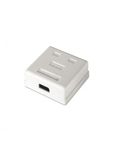 AISENS A139-0302 caja de conexiones de red Cat6 Blanco