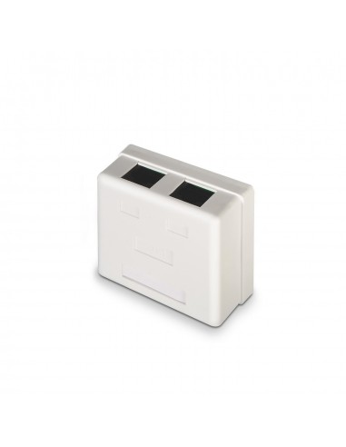 AISENS A139-0302 caja de conexiones de red Cat6 Blanco