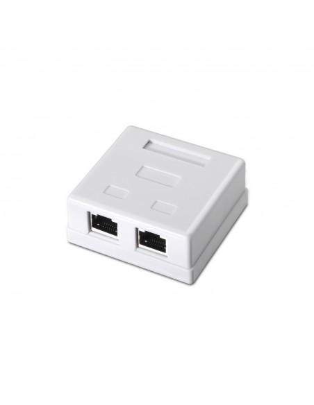 AISENS A139-0304 caja de conexiones de red Cat6 Blanco