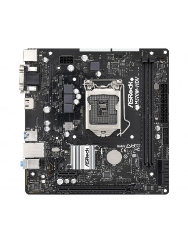 Asrock H370M-HDV Intel® H370 LGA 1151 (Zócalo H4) micro ATX