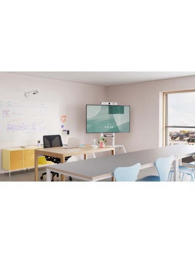 Logitech Rally Bar Huddle Blanco