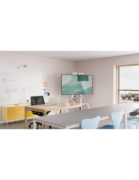 Logitech Rally Bar Huddle Blanco