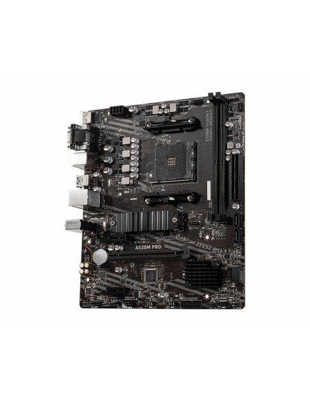 MSI A520M PRO placa base AMD A520 Zócalo AM4 micro ATX