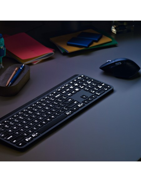 Logitech MX Keys combo for Business Gen 2 teclado Ratón incluido RF Wireless + Bluetooth QWERTY Internacional de EE.UU. Grafito