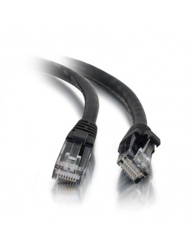 C2G Cable de conexión de red de 10 m Cat5e sin blindaje y con funda (UTP), color negro
