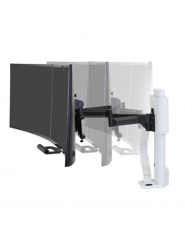 Ergotron TRACE 45-631-216 soporte para monitor 68,6 cm (27") Blanco Escritorio