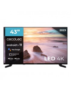 Cecotec 02592 Televisor 109,2 cm (43") 4K Ultra HD Smart TV Negro