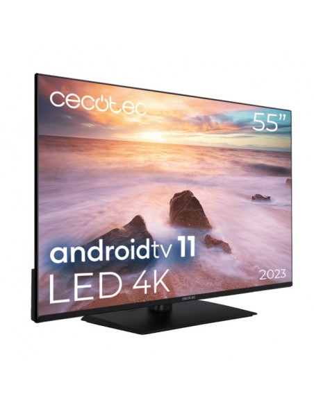 Cecotec 02600 Televisor 139,7 cm (55") 4K Ultra HD Smart TV Negro
