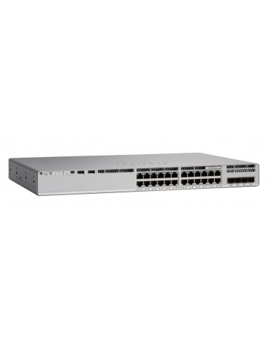 Cisco Catalyst C9200L Gestionado L3 10G Ethernet (100 1000 10000) Energía sobre Ethernet (PoE) Gris