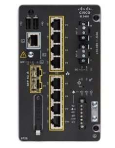 Cisco Catalyst IE3400 Gestionado L2 Gigabit Ethernet (10 100 1000) Negro
