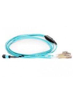 HPE K2Q47A cable de fibra optica 15 m MPO 4xLC OM4 Azul