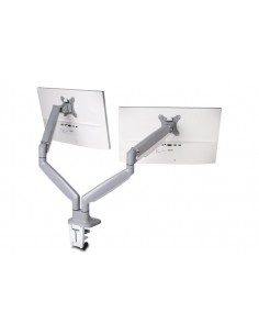 Kensington Brazo SmartFit® de altura ajustable con controles de un solo toque para dos monitores