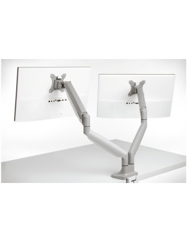 Kensington Brazo SmartFit® de altura ajustable con controles de un solo toque para dos monitores