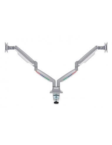 Kensington Brazo SmartFit® de altura ajustable con controles de un solo toque para dos monitores