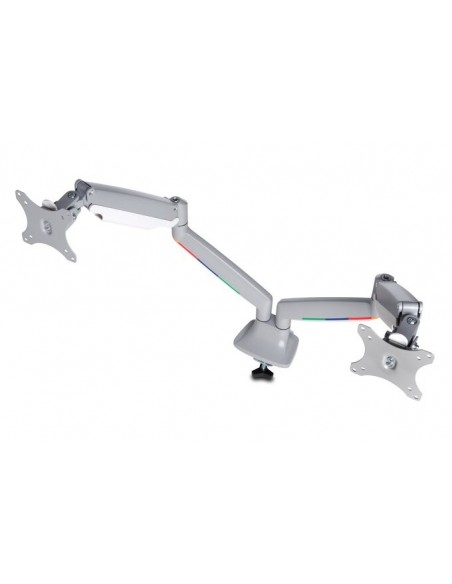 Kensington Brazo SmartFit® de altura ajustable con controles de un solo toque para dos monitores