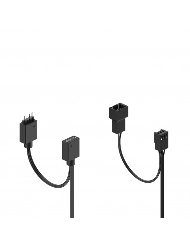 Fractal Design Aspect 14 RGB Carcasa del ordenador Ventilador 14 cm Negro 3 pieza(s)