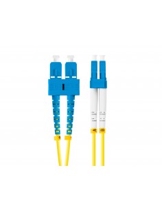 Lanberg FO-SULU-SD11-0010-YE cable de fibra optica 1 m SC LC G.657.A1 Amarillo