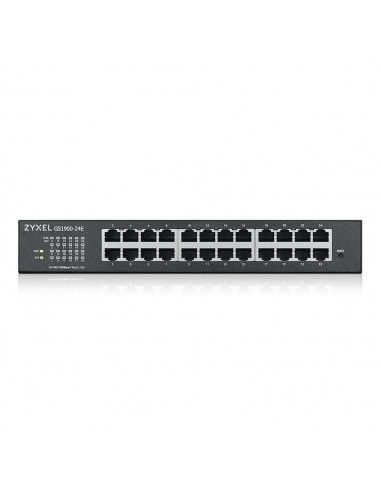 Zyxel GS1900-24E-EU0103F switch Gestionado L2 Gigabit Ethernet (10 100 1000) 1U Negro