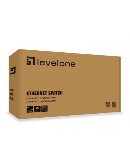 LevelOne Switch 24 Puertos Gigabit