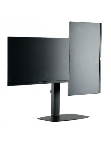 Ewent EW1538 soporte para monitor 68,6 cm (27") Negro Escritorio