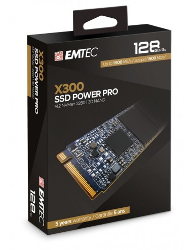 Emtec X300 M.2 128 GB PCI Express 3.0 3D NAND NVMe