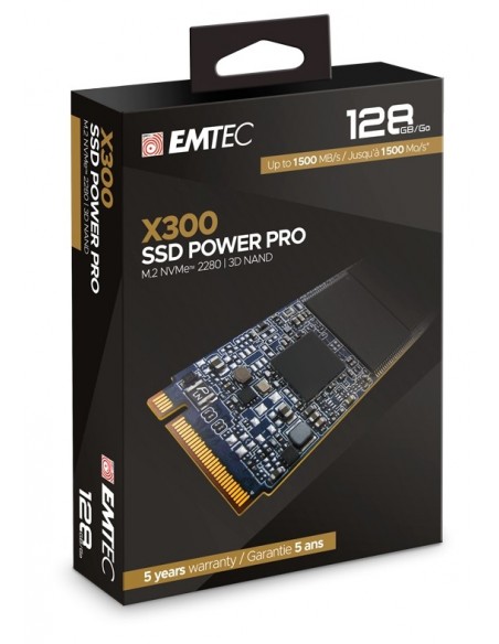 Emtec X300 M.2 128 GB PCI Express 3.0 3D NAND NVMe