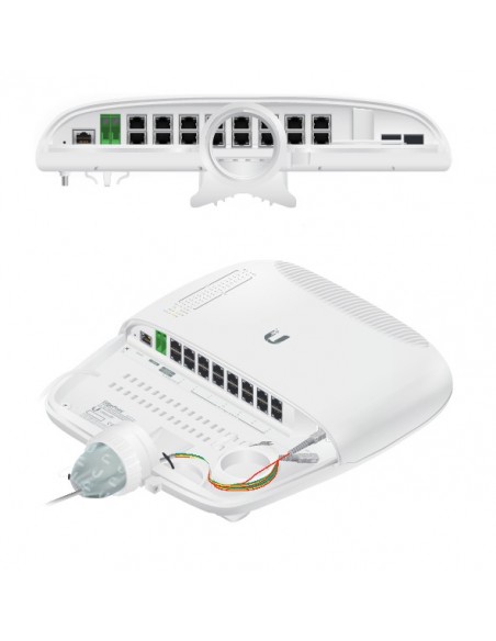 Ubiquiti EP-S16 switch L2 L3 Gigabit Ethernet (10 100 1000) Energía sobre Ethernet (PoE) Blanco