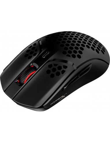 HyperX Ratón Pulsefire Haste - Ratón inalámbrico gaming (negro)