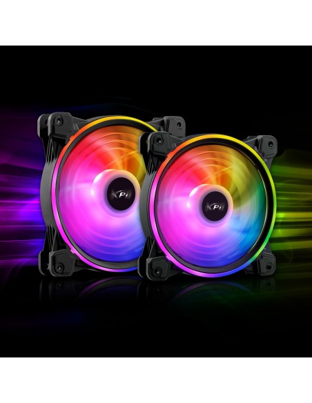 XPG Hurricane 140 ARGB PWM Procesador Sistema de refrigeración líquida todo en uno 14 cm Negro XPG Hurricane 140 ARGB PWM Procesador Sistema de refrigeración líquida todo en uno 14 cm Negro