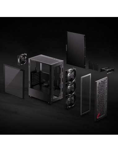 ADATA XPG Valor Air Midi Tower Negro