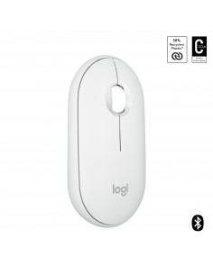 Logitech Pebble 2 M350s ratón Ambidextro RF Wireless + Bluetooth Óptico 4000 DPI 2