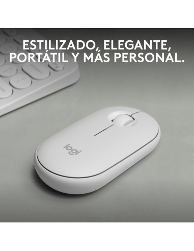 Logitech Pebble 2 M350s ratón Ambidextro RF Wireless + Bluetooth Óptico 4000 DPI