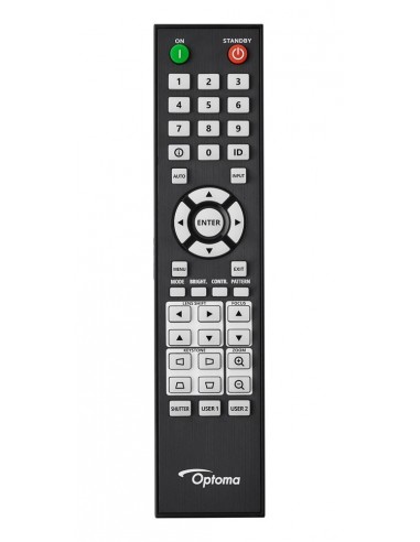 Optoma ZU920TST videoproyector Proyector de alcance ultracorto 9800 lúmenes ANSI DLP WUXGA (1920x1200) 3D Negro