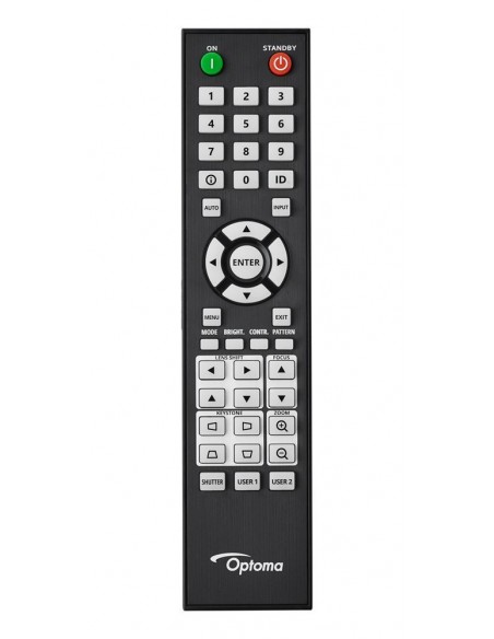 Optoma ZU920TST videoproyector Proyector de alcance ultracorto 9800 lúmenes ANSI DLP WUXGA (1920x1200) 3D Negro