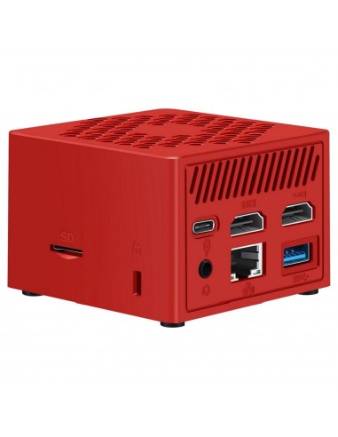 Leotec MiniPC N100 8GB 128GB Rojo