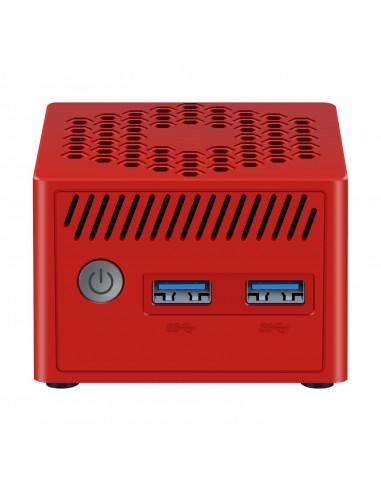 Leotec MiniPC N100 8GB 128GB Rojo