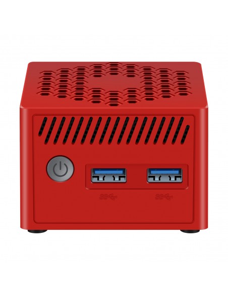 Leotec MiniPC N100 8GB 128GB Rojo
