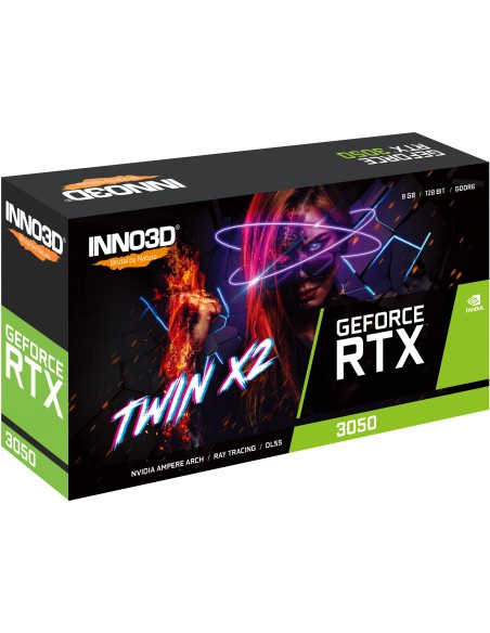 Inno3D GeForce RTX 3050 Twin X2 NVIDIA 8 GB GDDR6