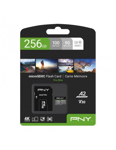 PNY P-SDU256V32100PRO-GE memoria flash 256 GB MicroSDXC UHS-I Clase 10