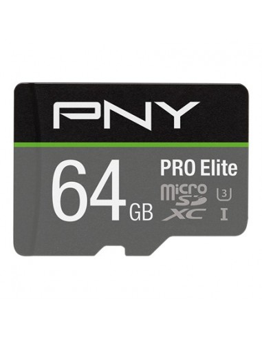 PNY PRO Elite 64 GB MicroSDXC UHS-I Clase 10