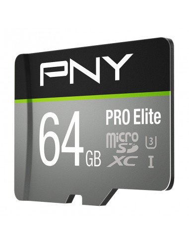 PNY PRO Elite 64 GB MicroSDXC UHS-I Clase 10